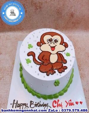 Bánh Kem Con Khỉ 15